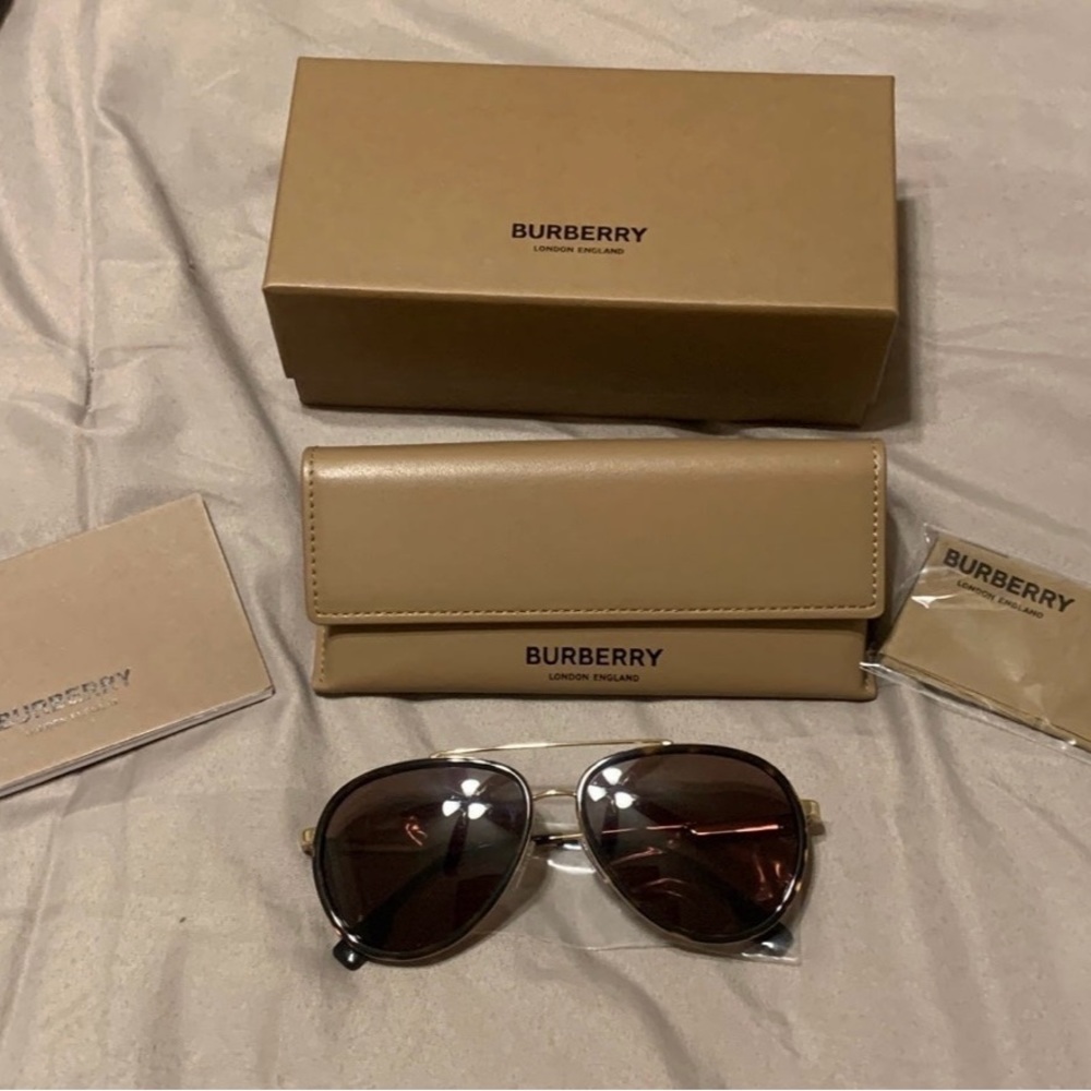 Burberry Aviator Sunglasses